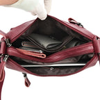 Genuine Brand PU Leather Sac Luxury Handbags Women Bags Designer Shoulder Crossbody Hand Bags for Women 2022 Purses and Handbags