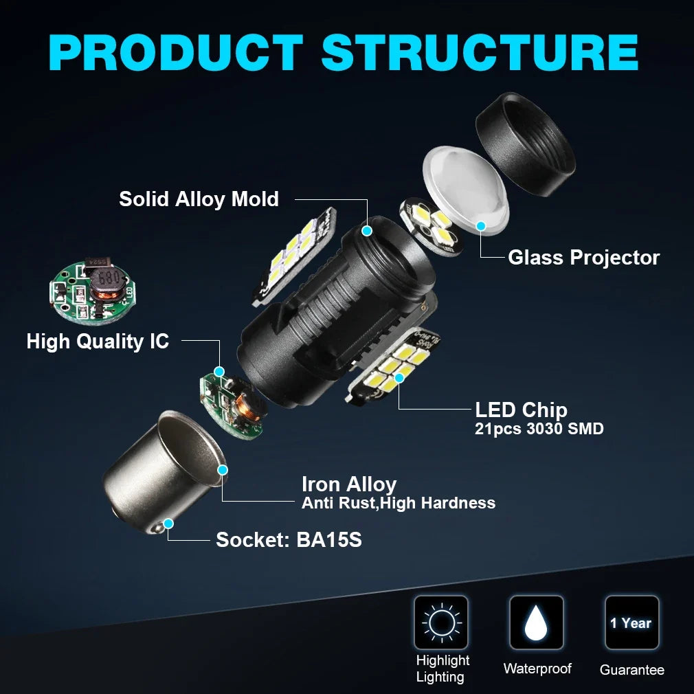 Auto Lamp Bulbs Car LED Light 12V - 24V