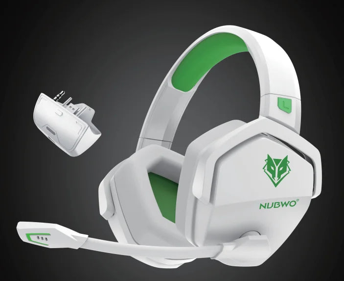 NUBWO G06 Pro Wireless Gaming Headset with Charging Station for Headset and PS5 Controller