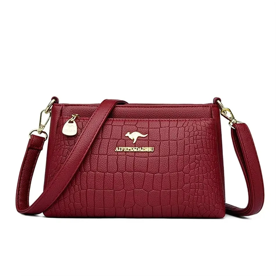 Genuine Brand PU Leather Sac Luxury Handbags Women Bags Designer Shoulder Crossbody Hand Bags for Women 2022 Purses and Handbags