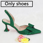 Women's Italian Shoes and Bag Set