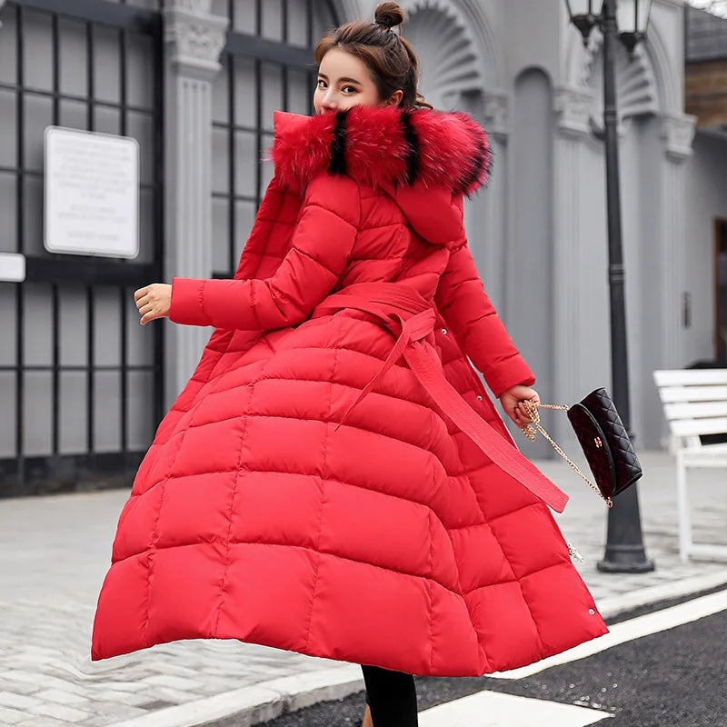 Women's Thick Winter Padded Warm  Parka Jackets