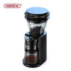 HiBREW Automatic Burr Mill Electric Coffee Grinder with 34 Gears for Espresso American Coffee Pour Over Visual Bean Storage G3