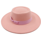 Sombrero Raised Top Fedora Hat 2023 New European and American Fedora Hat Jazz