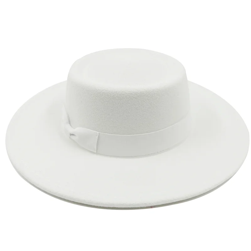 Sombrero Raised Top Fedora Hat 2023 New European and American Fedora Hat Jazz