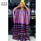 Unique Perfumed First Quality African Dashiki Basin Dress Nigerian Origianl Printing Bazin Riche Wedding Party Boubou Robe