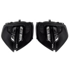 Quad LED Fog Lights Kit  Switch Wires Fog Light Assembly Car Signal Light Plug and Play