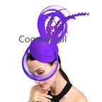 Ladies Royal Ascot Chapeau Cap Wedding Fascinator Hat Headpiece Women Church