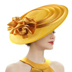 Fancy Christmas Sinamay Fascinator Perfect Wedding Hat Unique Derby Party Hat