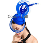 Ladies Royal Ascot Chapeau Cap Wedding Fascinator Hat Headpiece Women Church