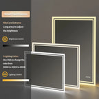 LED Light Bathroom Mirror Illuminated Wall Mounted Vanity Makeup Anti-Fog Rectangle 3 Colors Touch Light