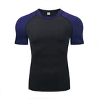 Men's T Shirt Outdoor Training Fitness Gym Jogging Running Sweatshirt Bat/-Man Compression Shirts Tight Elastic Breathable