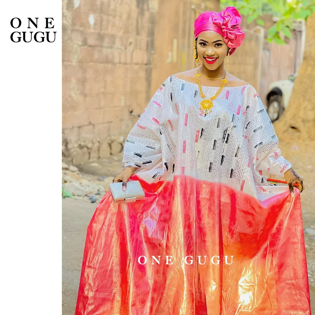 Perfumed First Quality African Dashiki Basin Dress Unique Cuff Design Nigerian Print Bazin RicheWedding Party Boubou Robe