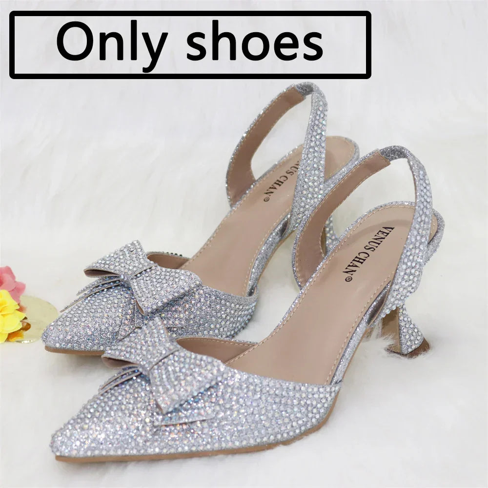 Women's Italian Shoes and Bag Set
