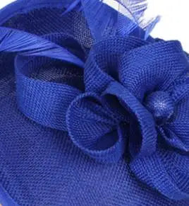 Yellow Fashion Hat Fedora Formal Dress Church Fascinators Hat Headband Party