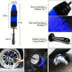 20PCS Car Detailing Brush Kit Wheel, Tire & Drill Cleaning Brush Set