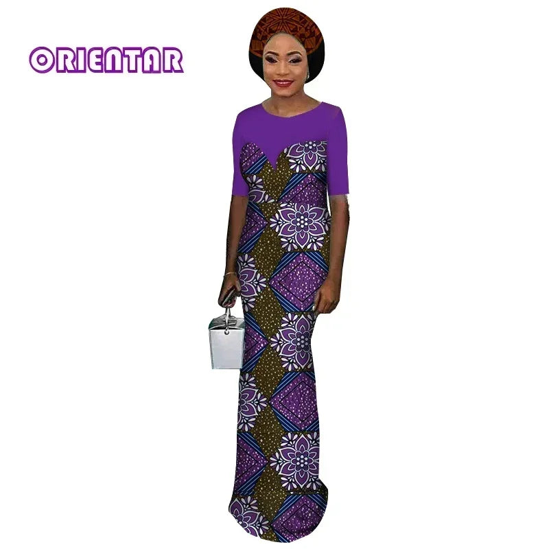 Stock Size Low Price African Dresses for Women Dashiki Ankara Women Evening
