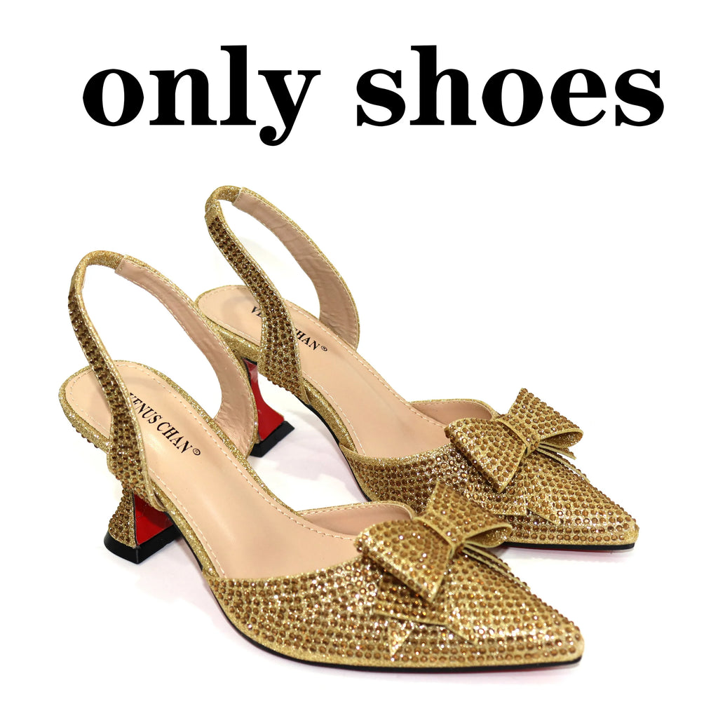 Women's Italian Shoes and Bag Set