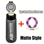 750ml/25oz Fruit Flavor Water Bottle 0 Sugar 0 Calories Sports Drinking Cup with 7 Fruit Pods Ideal for Fitness Sports Outdoor