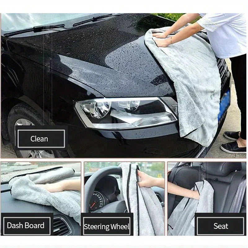 Microfiber Car Drying Towel Super Absorbent Soft Cleaning Cloth