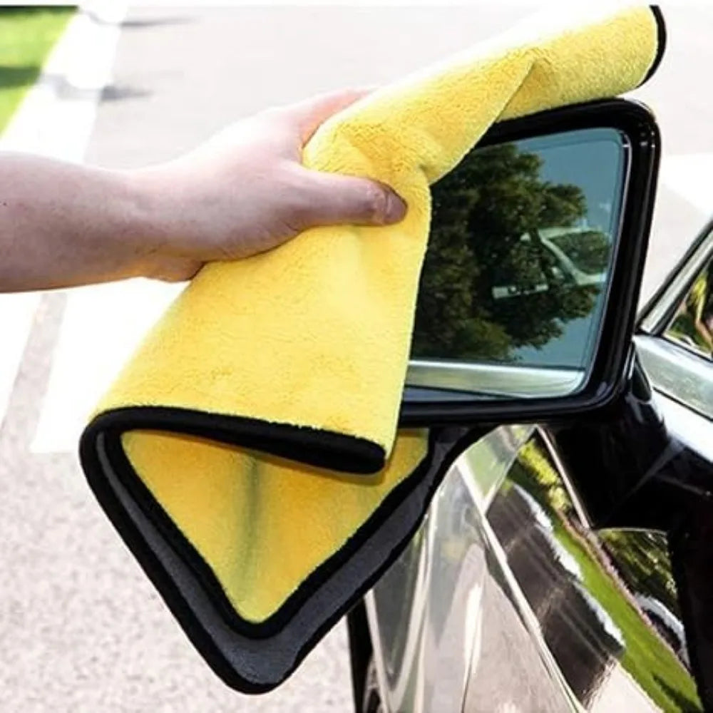 Microfiber Car Cleaning Towels (2/6PCS)  Extra Soft High Absorption Drying Cloths