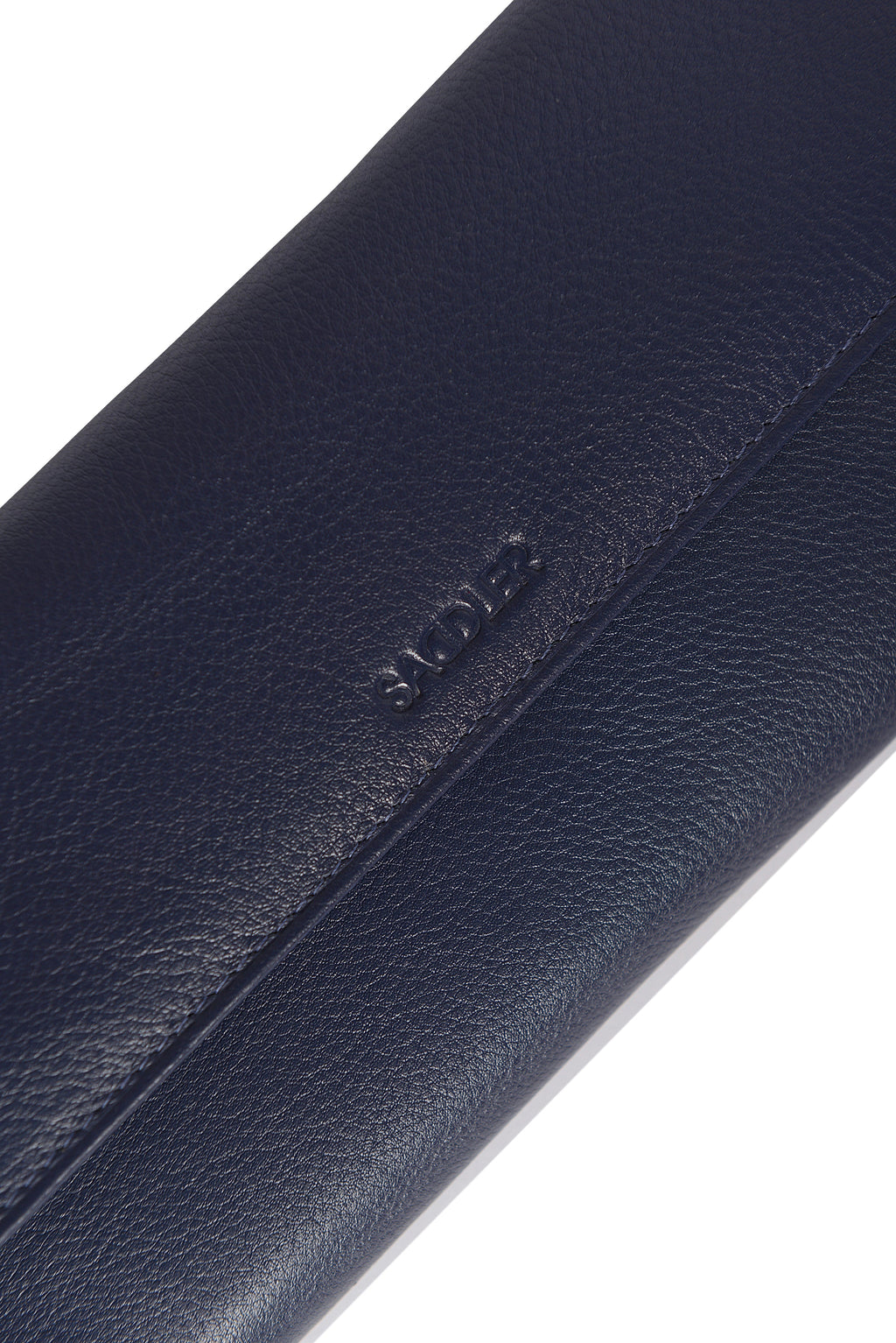 SADDLER CLAIRE Long Leather Trifold Purse - 18 Card Slots, Dual Zip Pockets, and Note Sections - RFID Protected