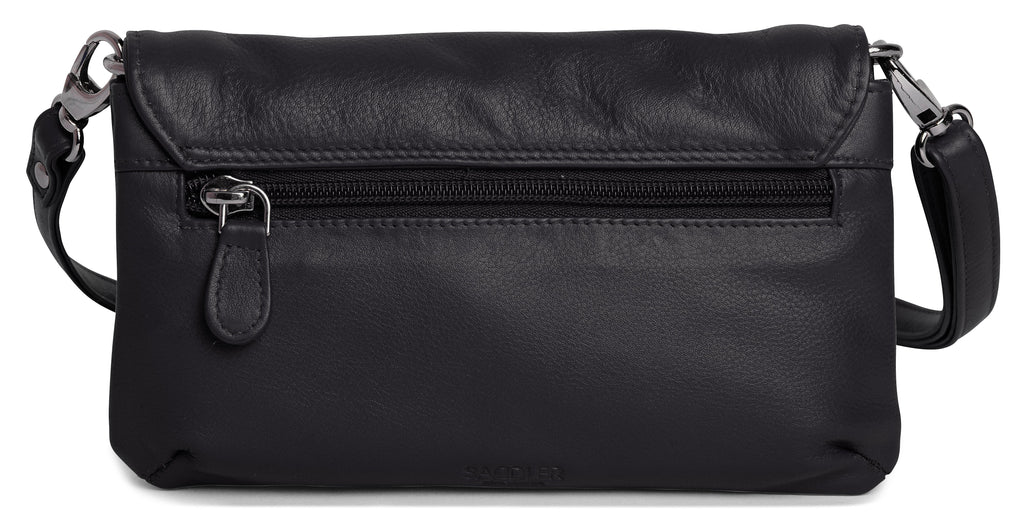 SADDLER Audrey Compact Leather Crossbody Bag & Clutch – Versatile & Stylish - Gift Boxed