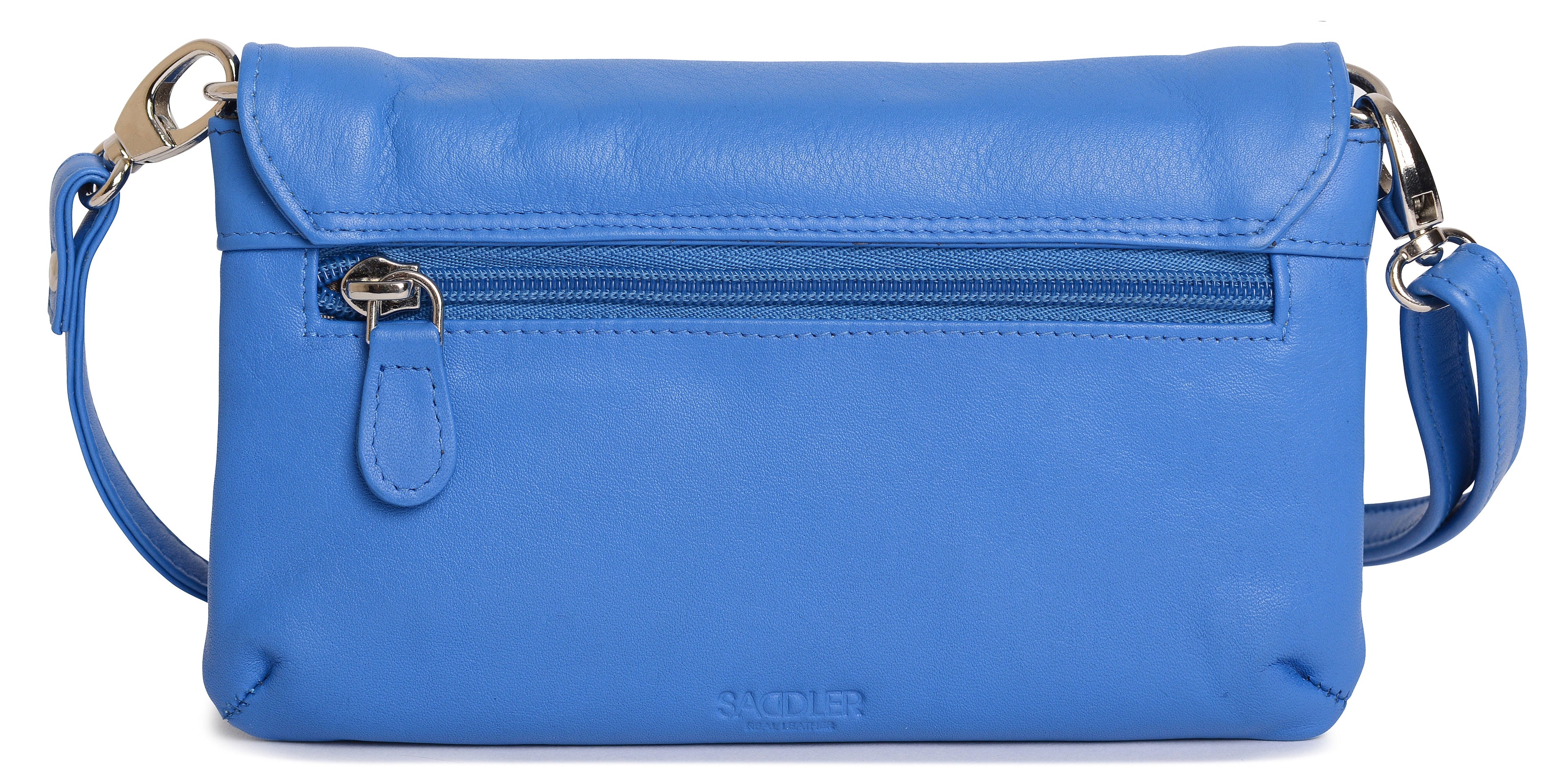 SADDLER Audrey Compact Leather Crossbody Bag & Clutch – Versatile & Stylish - Gift Boxed