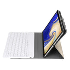 A510 Bluetooth 3.0 Ultra-thin Detachable Bluetooth Keyboard Leather Tablet Case for Samsung Galaxy Tab A 10.1 (2019) T510 / T515, with Pen Slot & Holder