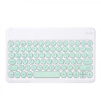 X3 10 inch Universal Tablet Round Keycap Wireless Bluetooth Keyboard, X3