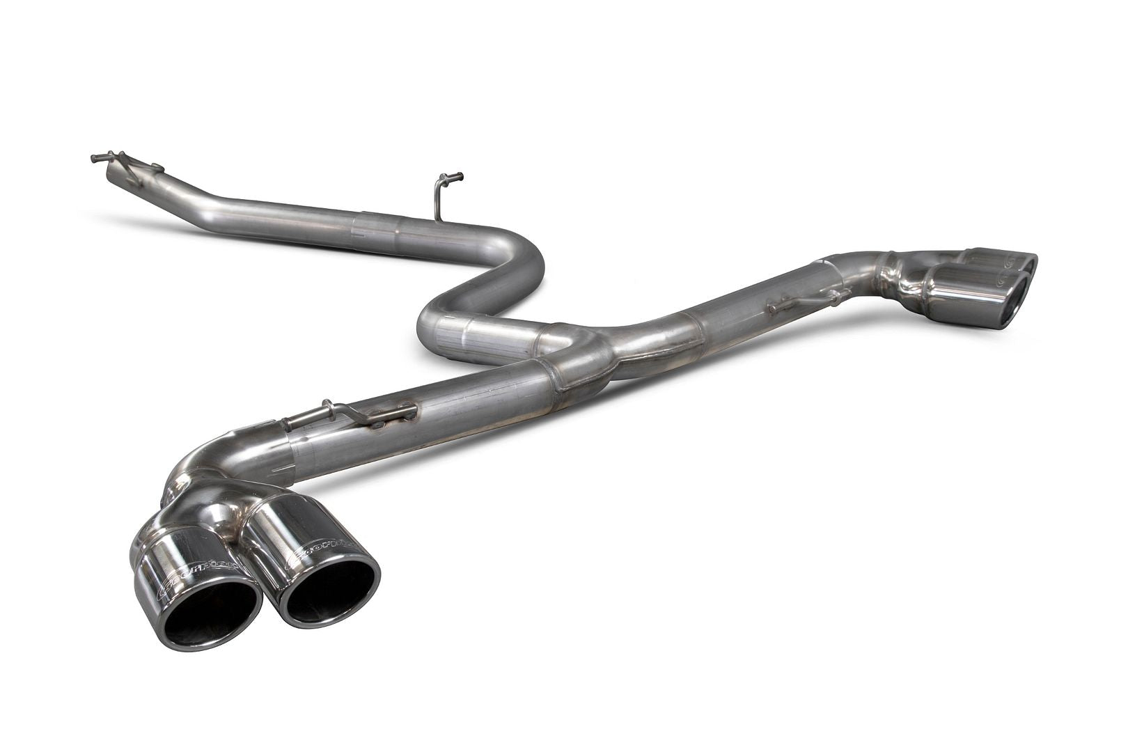 Scorpion Exhausts - Audi TT Mk2 2.0 Tdi Quattro Cat-back system (REQUIRES TTS VALANCE)