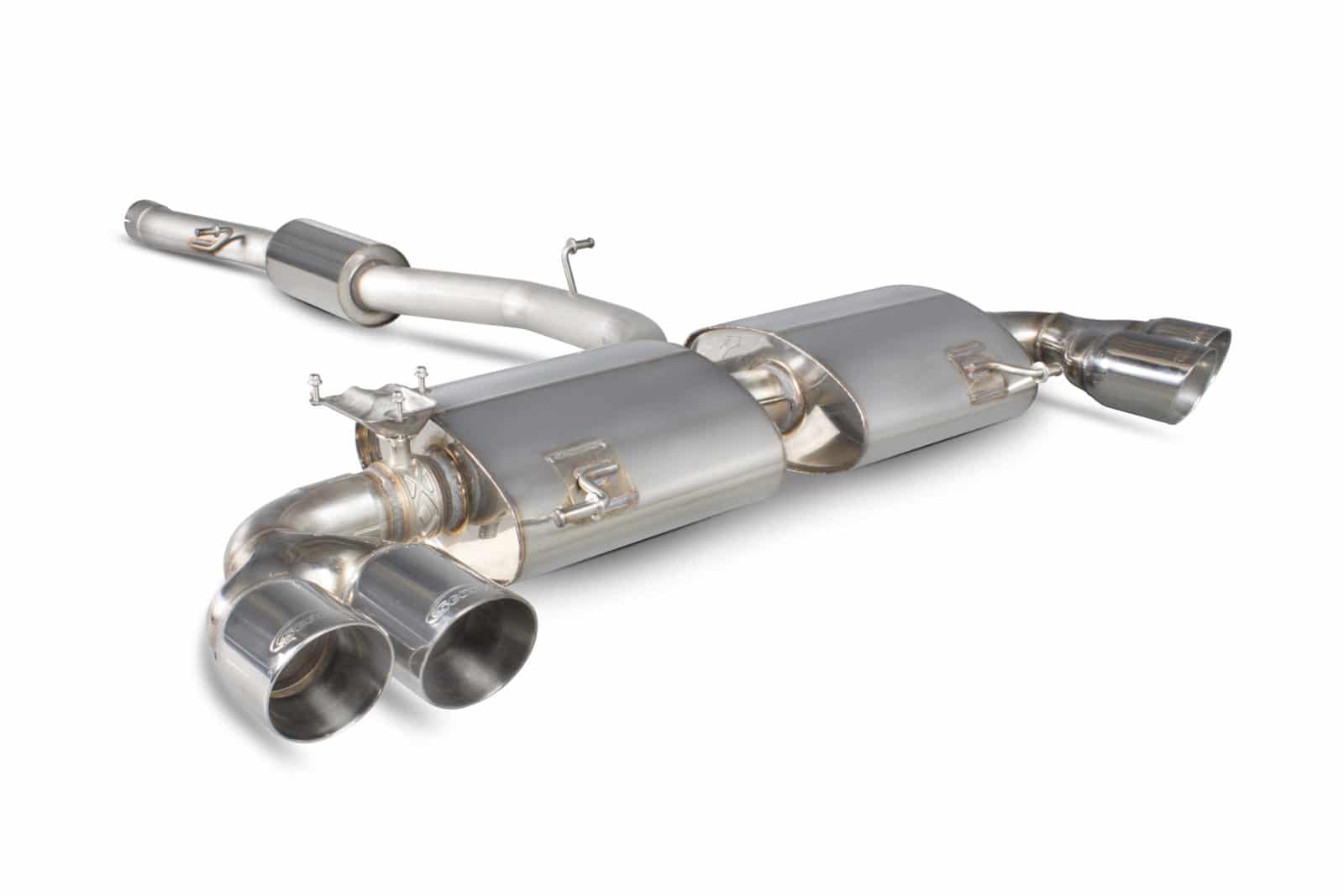 Scorpion Audi S1 2.0 TFSI Quattro (2014-2018) Cat-Back System with Electronic Valves
