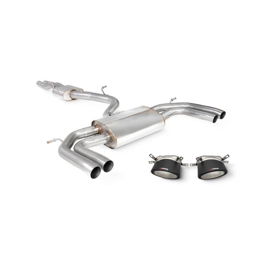 Scorpion Exhausts - Audi RS3 8Y SEDAN / SALOON (None GPF models) Cat back Exhaust system  (Multiple Options)