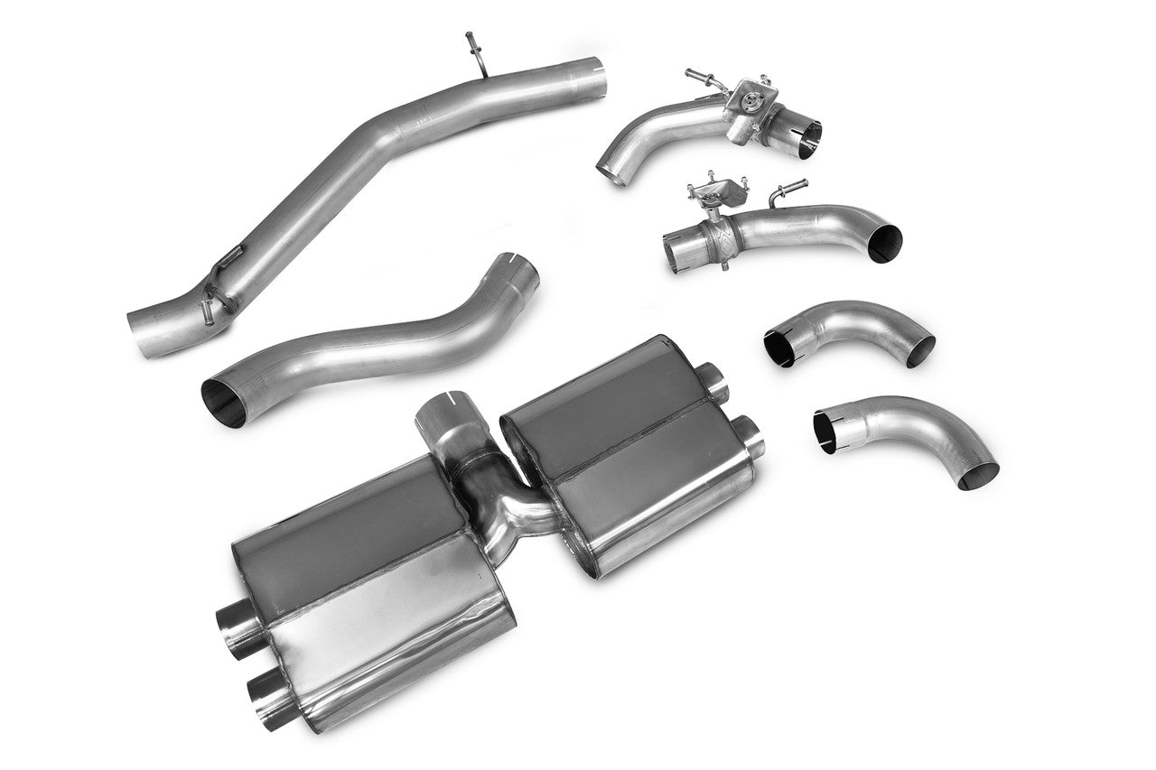 Scorpion De-cat turbo downpipe S3 8Y Sportback 2020 -