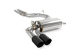 Scorpion Non-resonated secondary cat-back system Valved Black Tips RS3 8P 2011