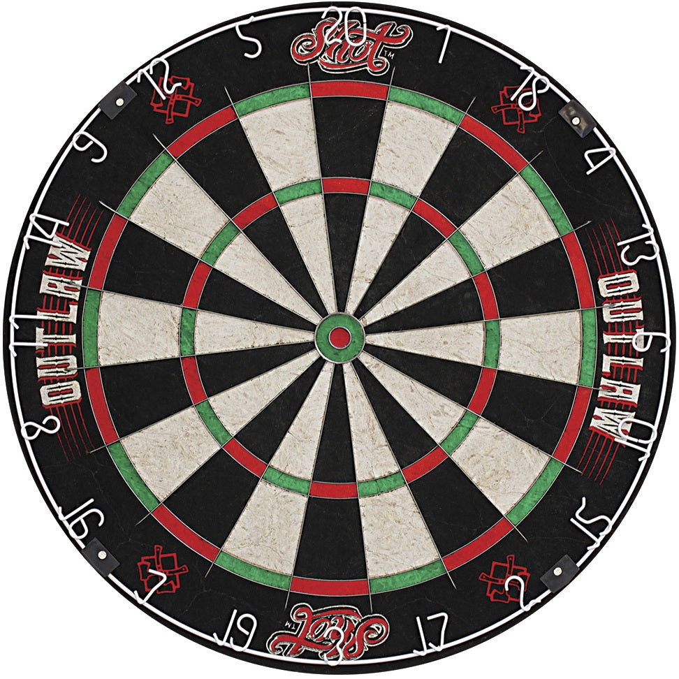 Shot Outlaw Bristle Dartboard