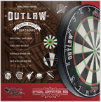 Shot Outlaw Bristle Dartboard