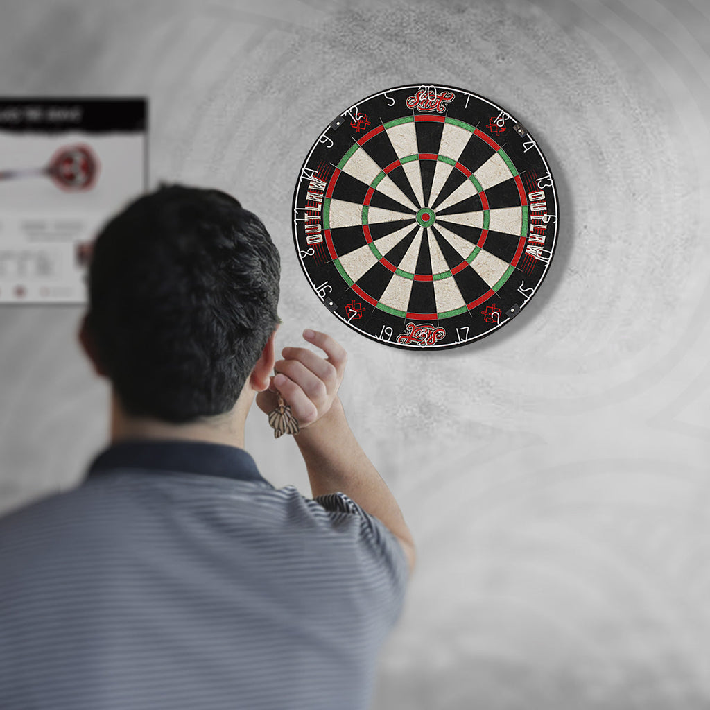 Shot Outlaw Bristle Dartboard