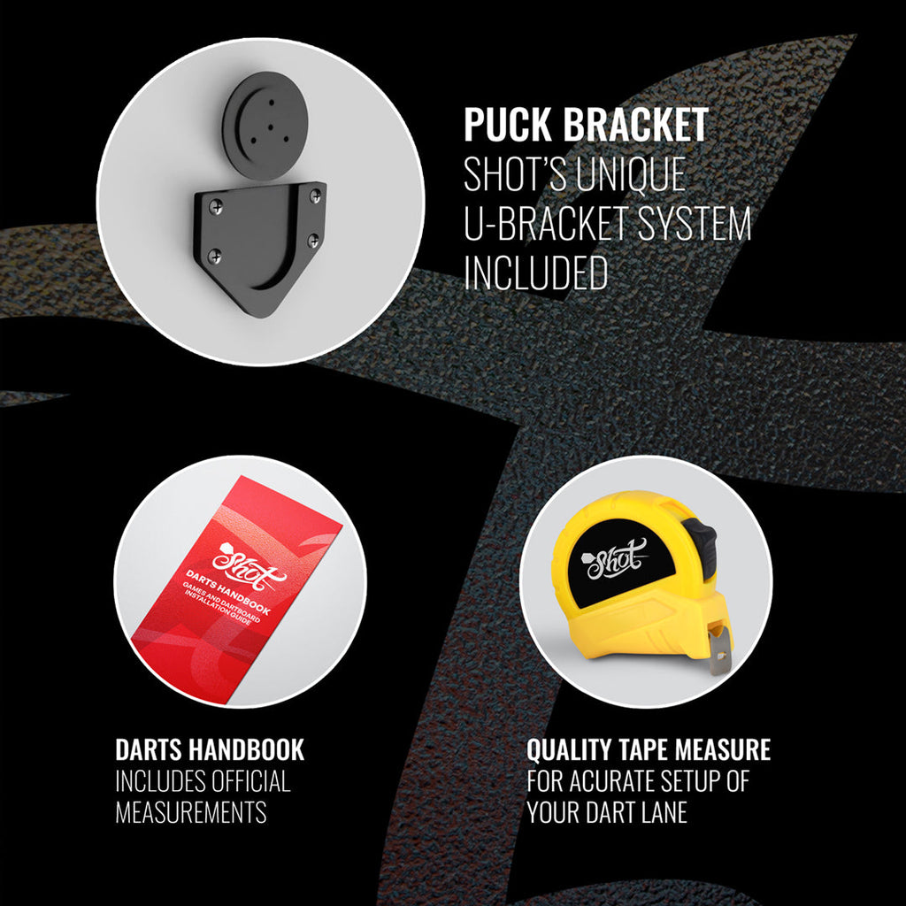 Shot Bandit Professional Dartboard 4th GEN