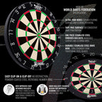 Shot Bandit Professional Dartboard 4th GEN