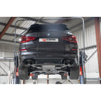 BMW X3M Scorpion Half System