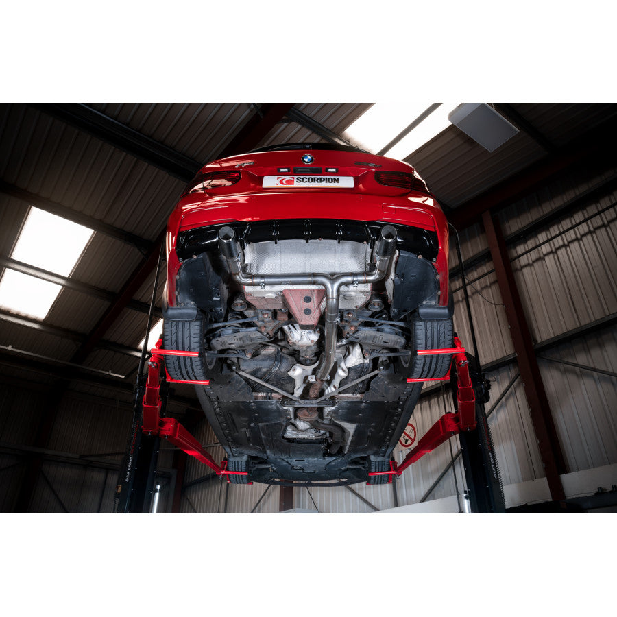 Scorpion Exhausts - Half System Exhaust (Multiple Options) BMW F30/F31 330D/335D, F32 430D/435D