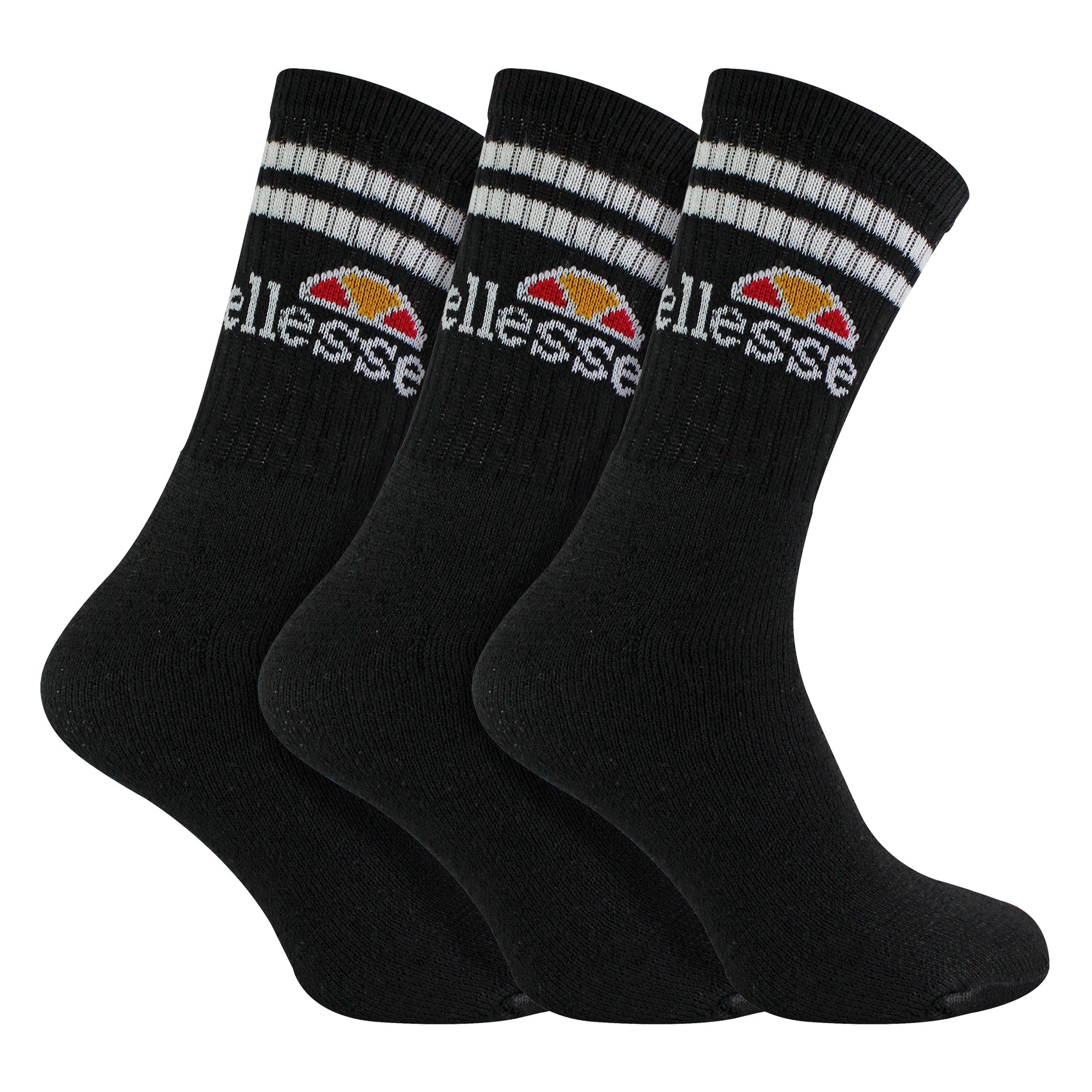 3  Pack Mens Vulloni Jacquard Logo Sport Socks