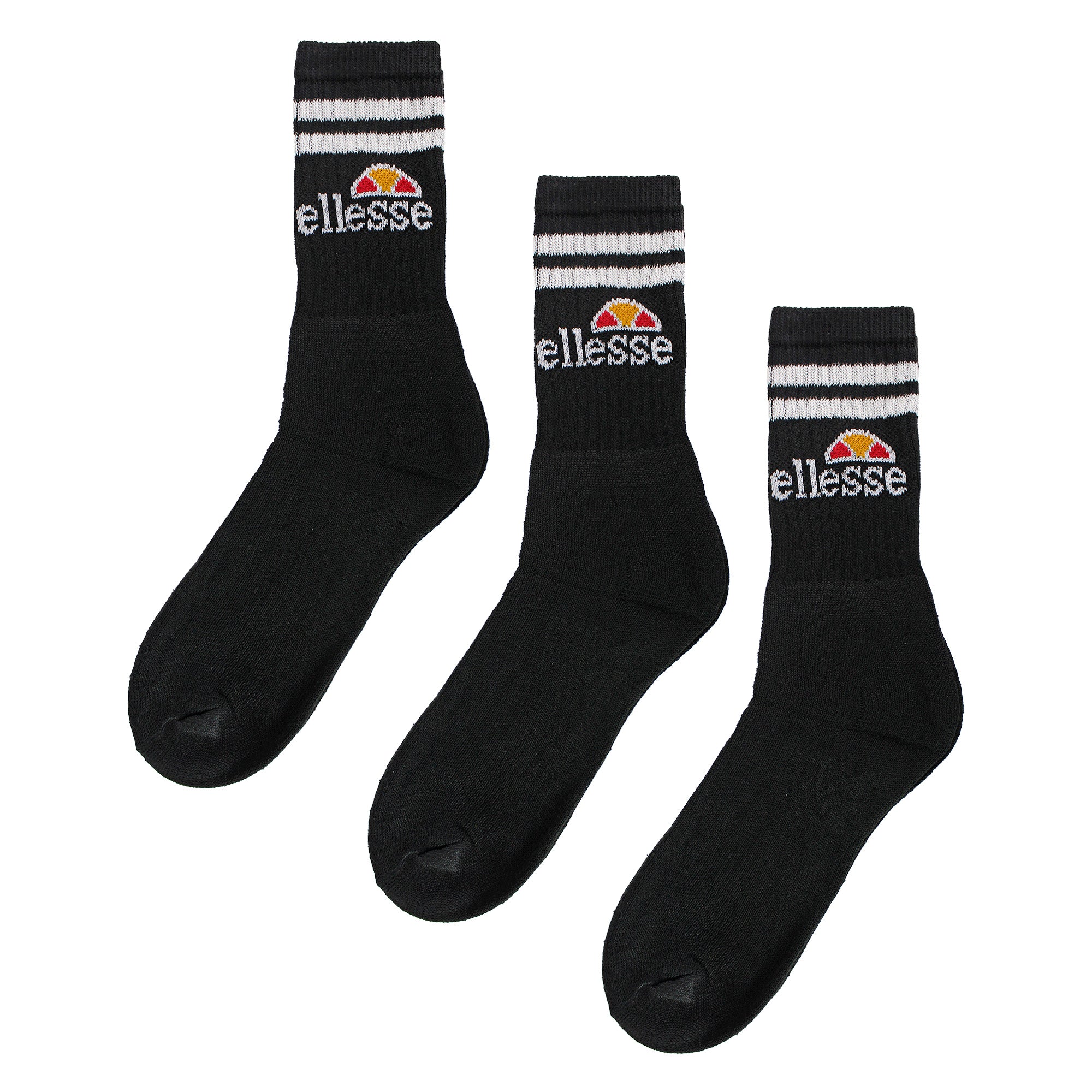 3  Pack Mens Vulloni Jacquard Logo Sport Socks
