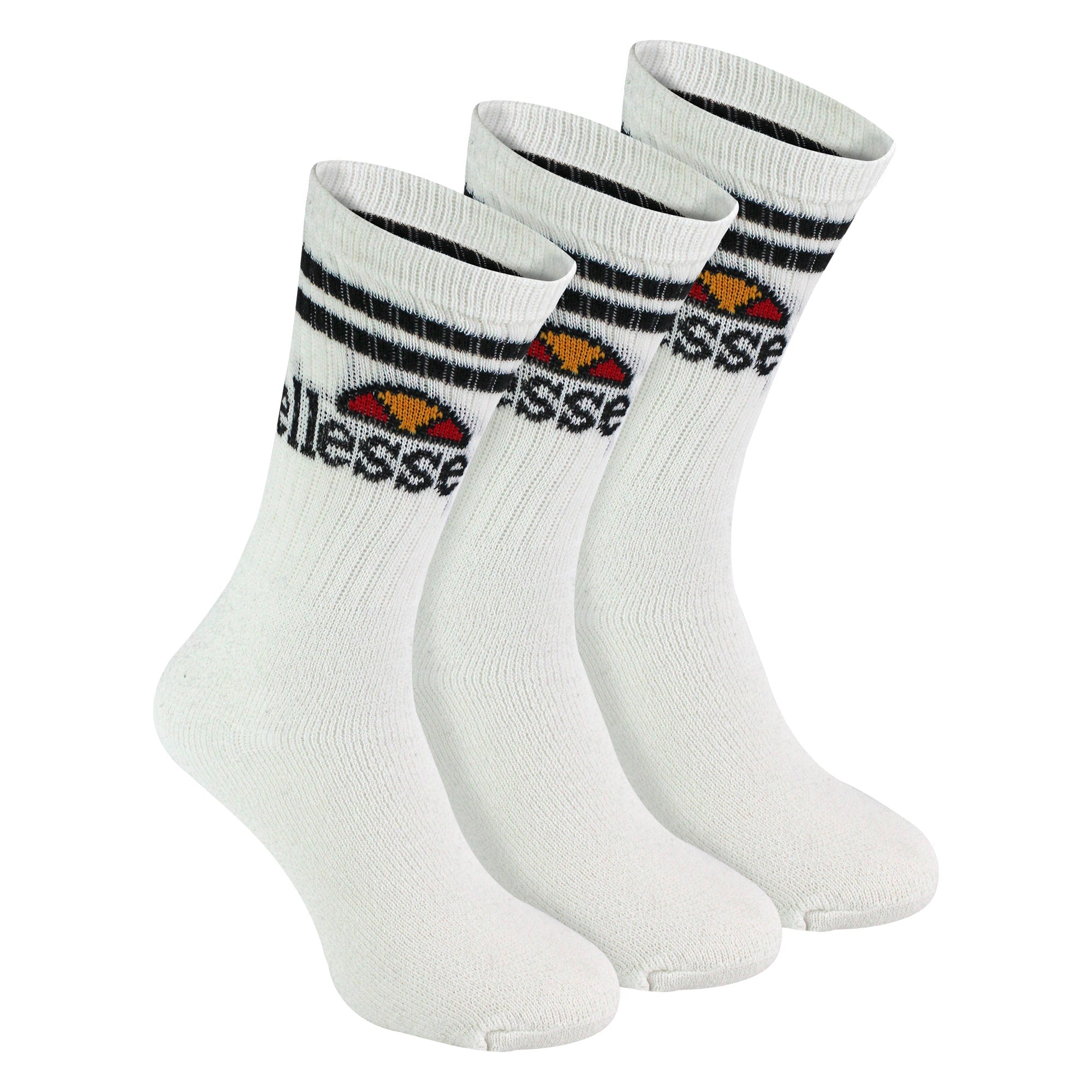 3  Pack Mens Vulloni Jacquard Logo Sport Socks