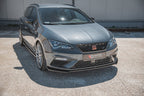 Maxton Design - FRONT SPLITTER V7 SEAT LEON CUPRA/ FR MK3 FACELIFT (2017-2019)