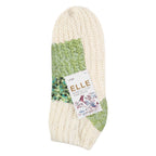 1 Pair Ladies Sherpa Lined Slipper Socks - Warm Fluffy Cosy Indoor Comfort