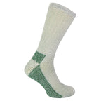 Mens 6 Pairs Multipack Crew Wool Socks: Reinforced Heel & Toe