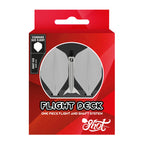 Shot Flight Deck-One Piece Dart Flight and Shaft System