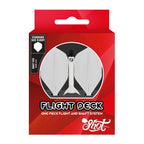 Shot Flight Deck-One Piece Dart Flight and Shaft System